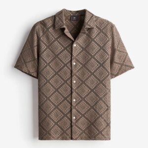 TEXURED | PRINTED SHIRT